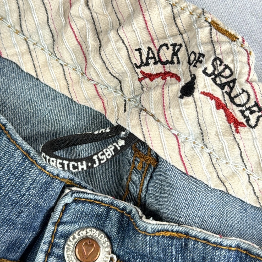 Jack of Spades The High Roller Stretch Relaxed Jeans Size 33x32 - Picture 6 of 9